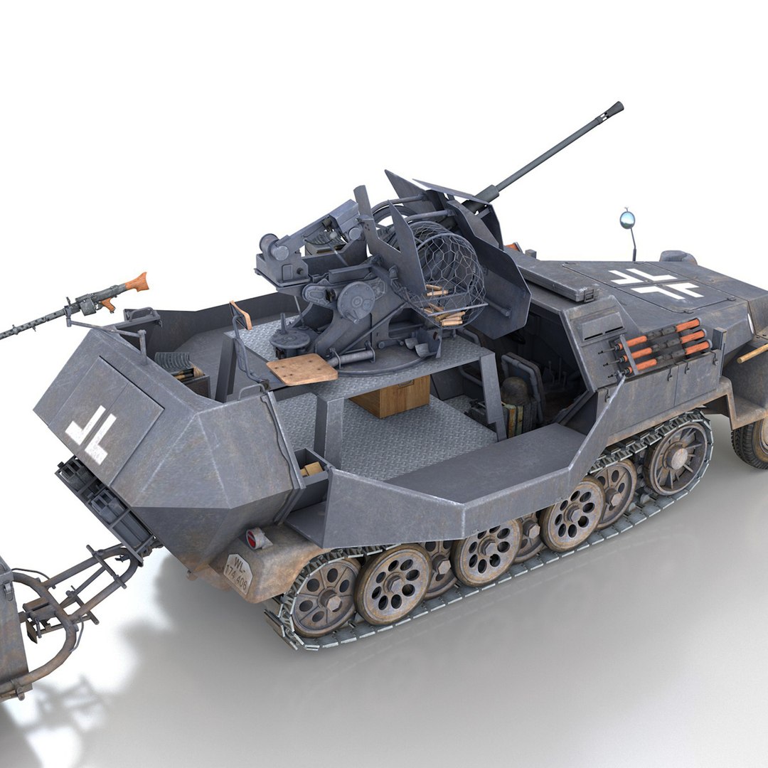 3D kfz - anti-aircraft vehicle https://p.turbosquid.com/ts-thumb/8S/FK5ZCi/QgXjjnyT/frhg10/jpg/1516207757/1920x1080/fit_q87/89850a760a4d32339555a7e9eaf1ee2b55785b5b/frhg10.jpg