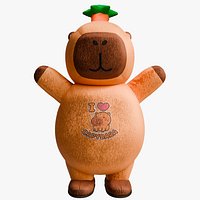 Capybara Inflatable Costume