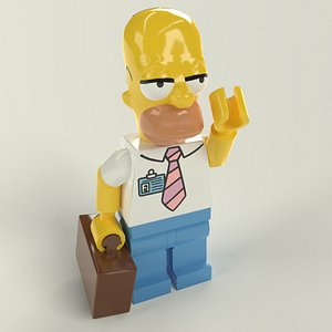 Lego Homer Simpson