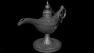 Magic lamp 3D model