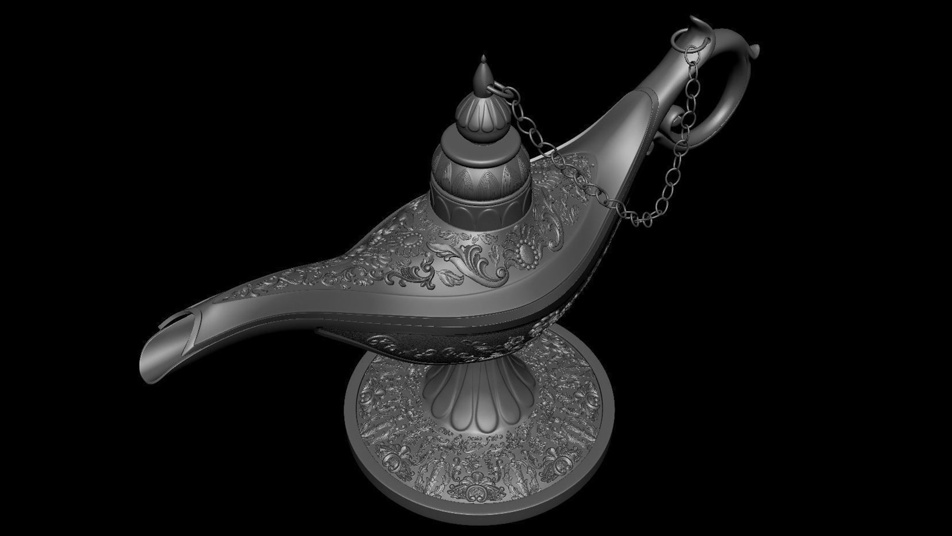 Magic Lamp 3D Model TurboSquid 1716500