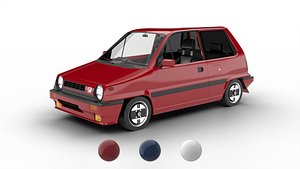 Honda City R 1985 3d model 3D