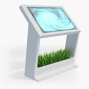 touch screen lcd stand 3D model