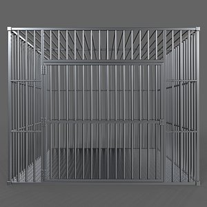 3D PBR Big Cage 2