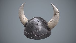 viking helmet 3D model