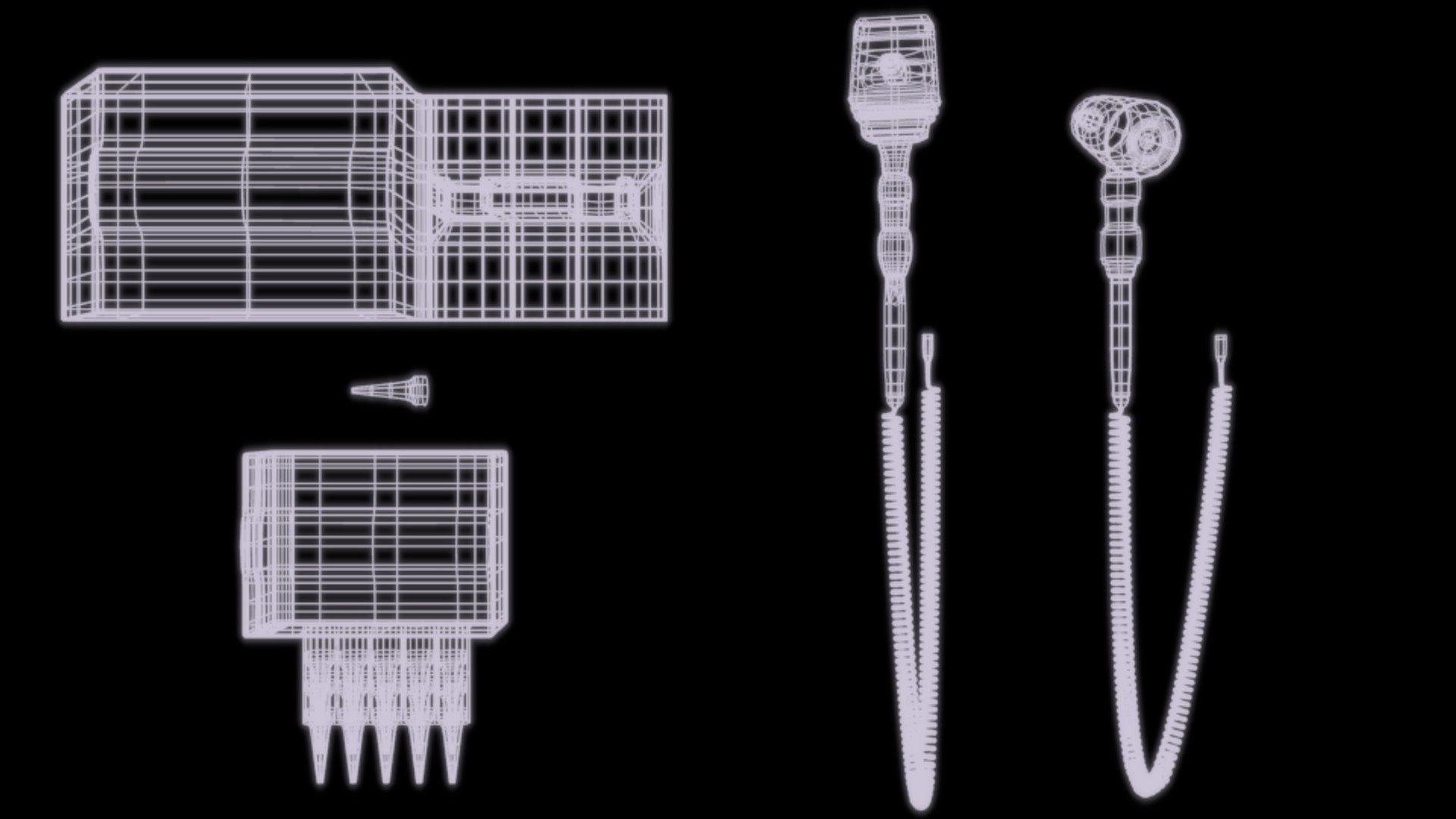 3dsmax Otoscope Examinations Ear