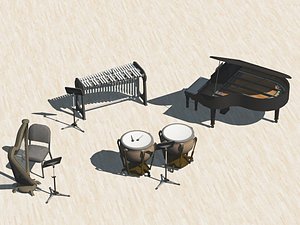 3D music instruments