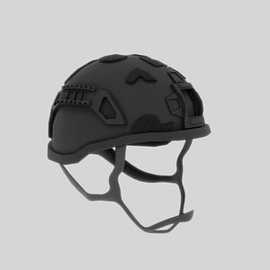 MICH Low Cut Ballistic Helmet 3D model