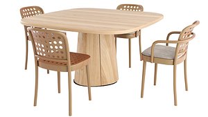 822 Chair POV Table by Ton 3D model