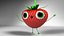 Carattere di fragola animato