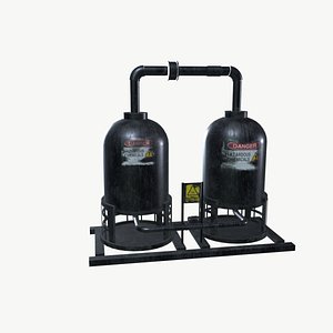 Chemical Tank 3D model