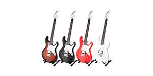 3D model Electric Guitar Yamaha Pacifica 012 BLENDER 3D Model Cycles