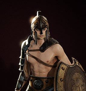 Gladiator Arena Fighter 3D model