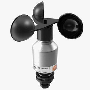 3D model thies clima wind transmitter
