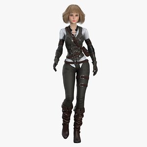 Fantasy girl 3D
