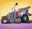 Cartoon Concrete Mixer - GENERIC