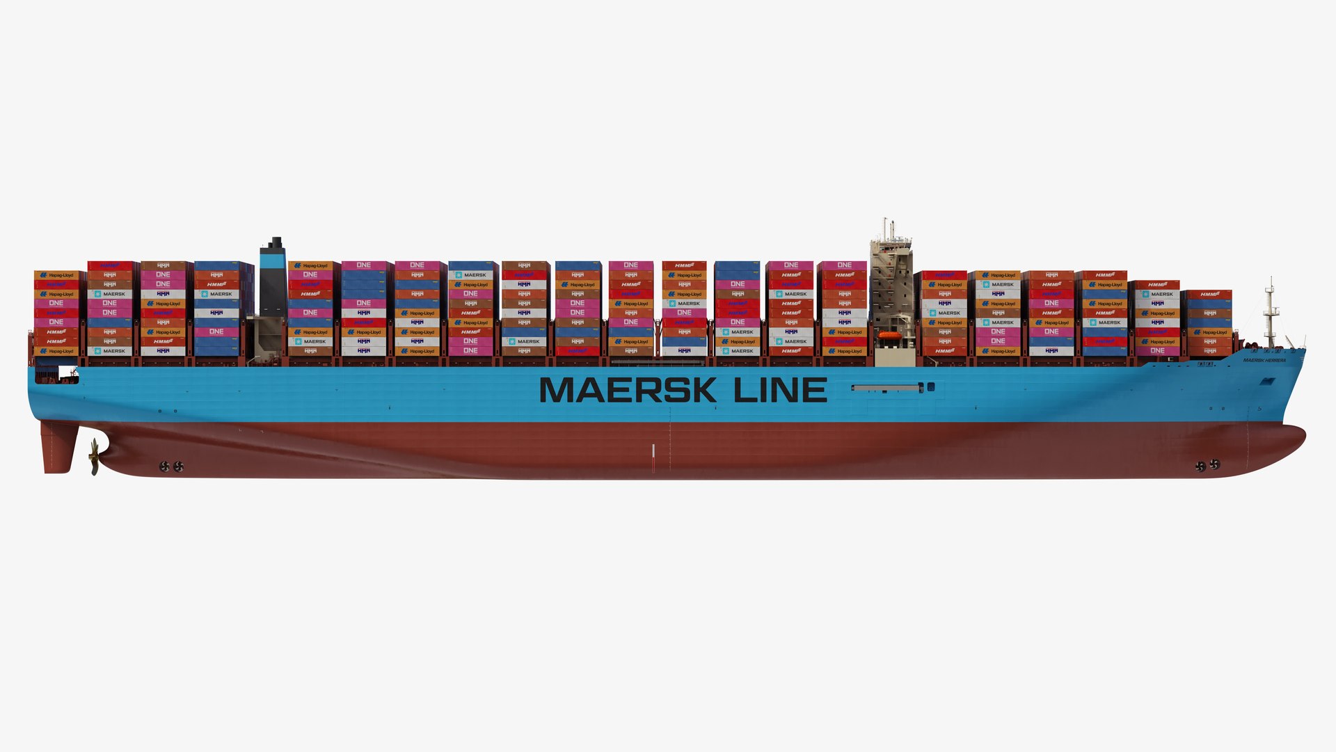 Maersk Herrera Container Ship 3D model https://p.turbosquid.com/ts-thumb/8S/noi3GN/W4/maersk_herrera_04/jpg/1642627127/1920x1080/fit_q87/2538d13c50f3e81ca1ca53b9db2c5712fcf58be3/maersk_herrera_04.jpg