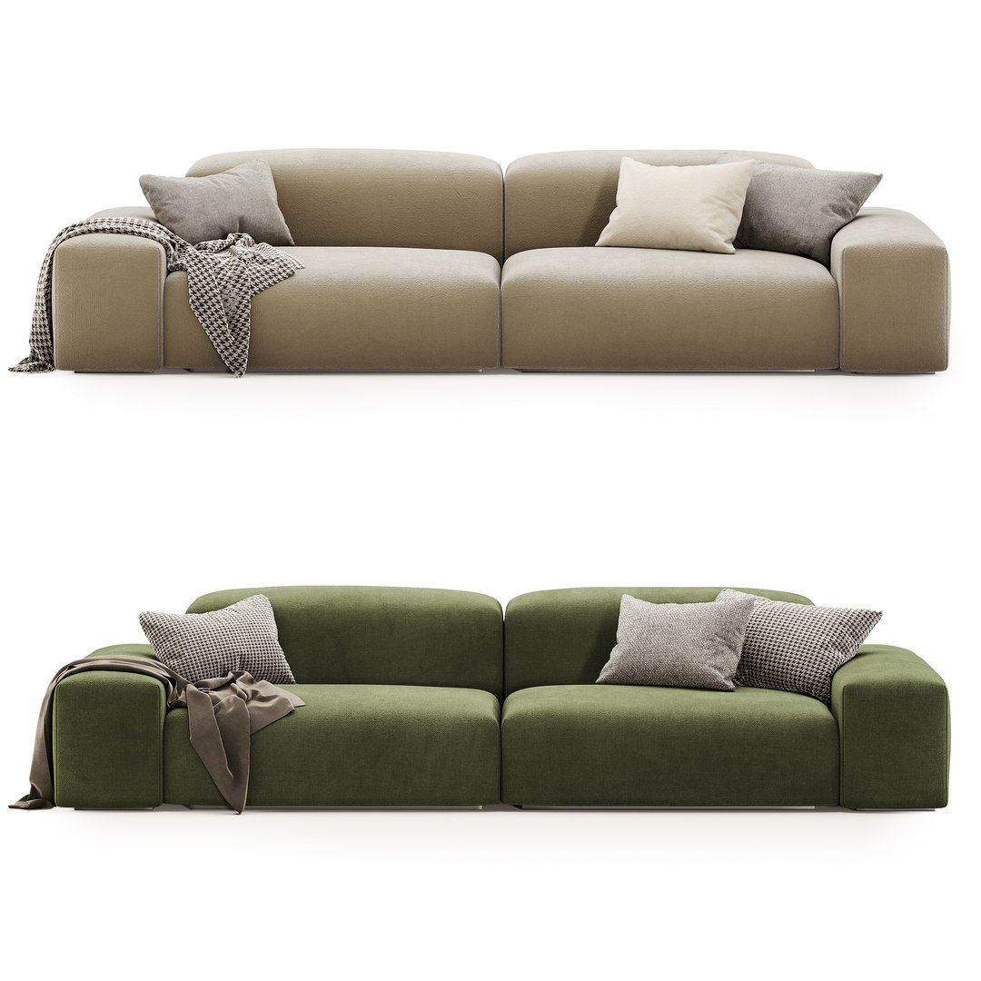 Boca Sofa 3D - TurboSquid 2641526