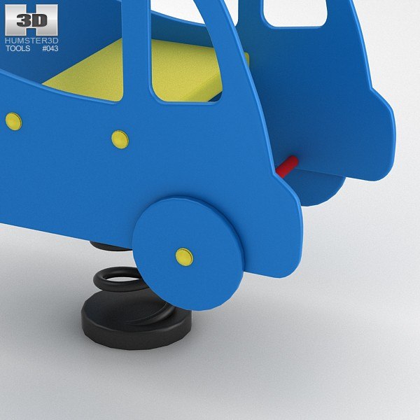 3d 3ds rider spring car
