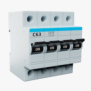 Electric Automatic Switch 63 4-Poles