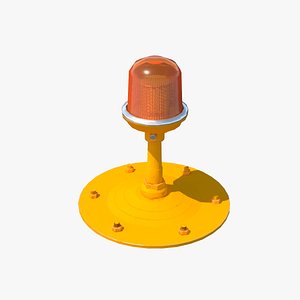 3D model Elevated Runway Edge Light