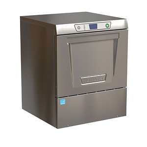 Hobart LXEH High Temp Under Counter Dishwasher Sanitizing Unit 3D