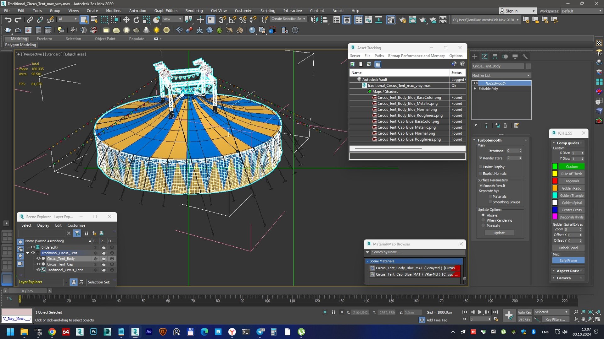 3D Traditional Circus Tent model https://p.turbosquid.com/ts-thumb/8S/wsIgDB/hb/traditionalcircustent3dsmodel021/jpg/1729527091/1920x1080/fit_q87/aa5dbd21f454241c5a7ea49b02955e9fc494f8d4/traditionalcircustent3dsmodel021.jpg