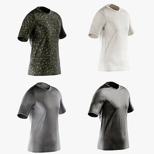 Mens military T-Shir 002 3D model