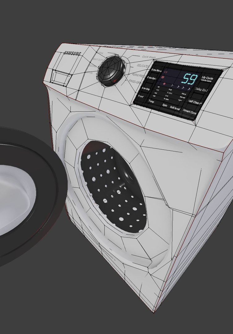 Washing Machine Home Appliance Model - TurboSquid 1336251