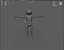 Lindo modelo 3D de robot