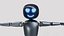 Lindo modelo 3D de robot