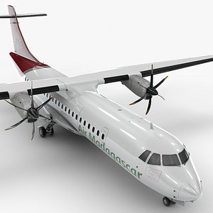 3D model ATR 72 AIR MADAGASCAR L1629