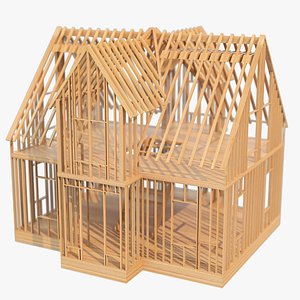 3D Private House Construction 2