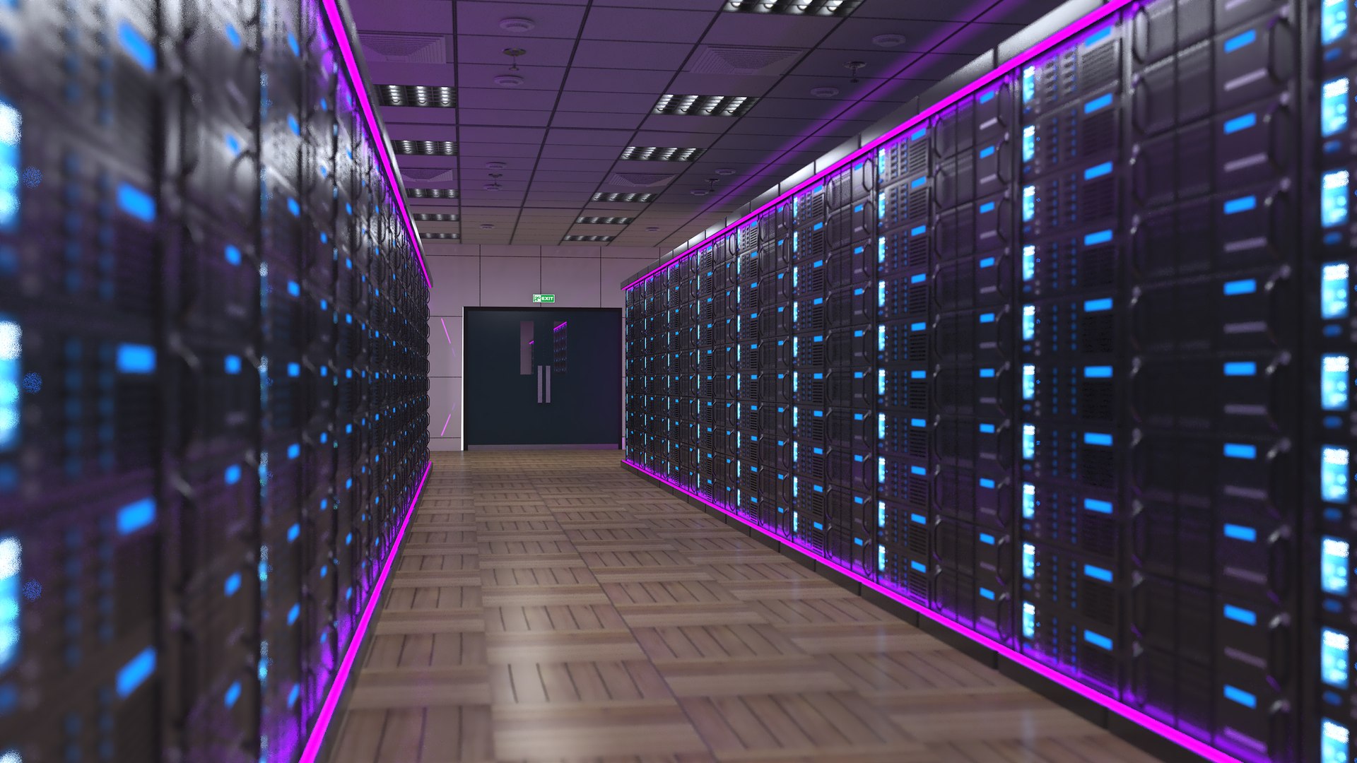 Data Server Center Model - TurboSquid 2282998