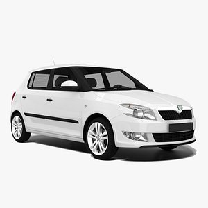 Skoda Fabia 3D model