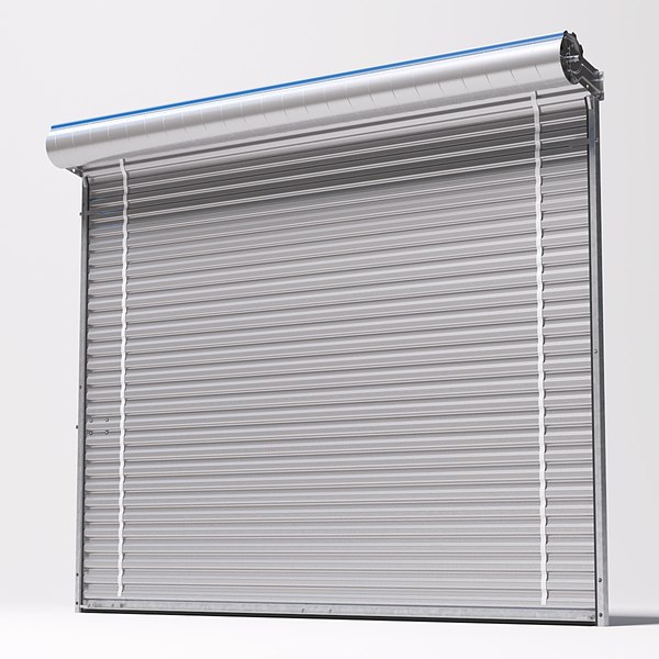 roll door 3d 3ds