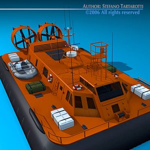 Rescue hovercraft