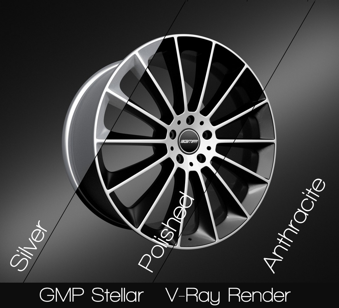 3D Rims Master Pack Part2 - TurboSquid 1383638