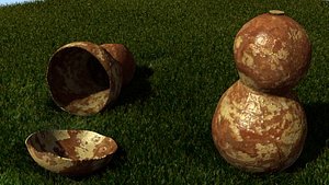3ds max chinese gourd