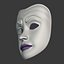 Maschera femminile neutra del teatro