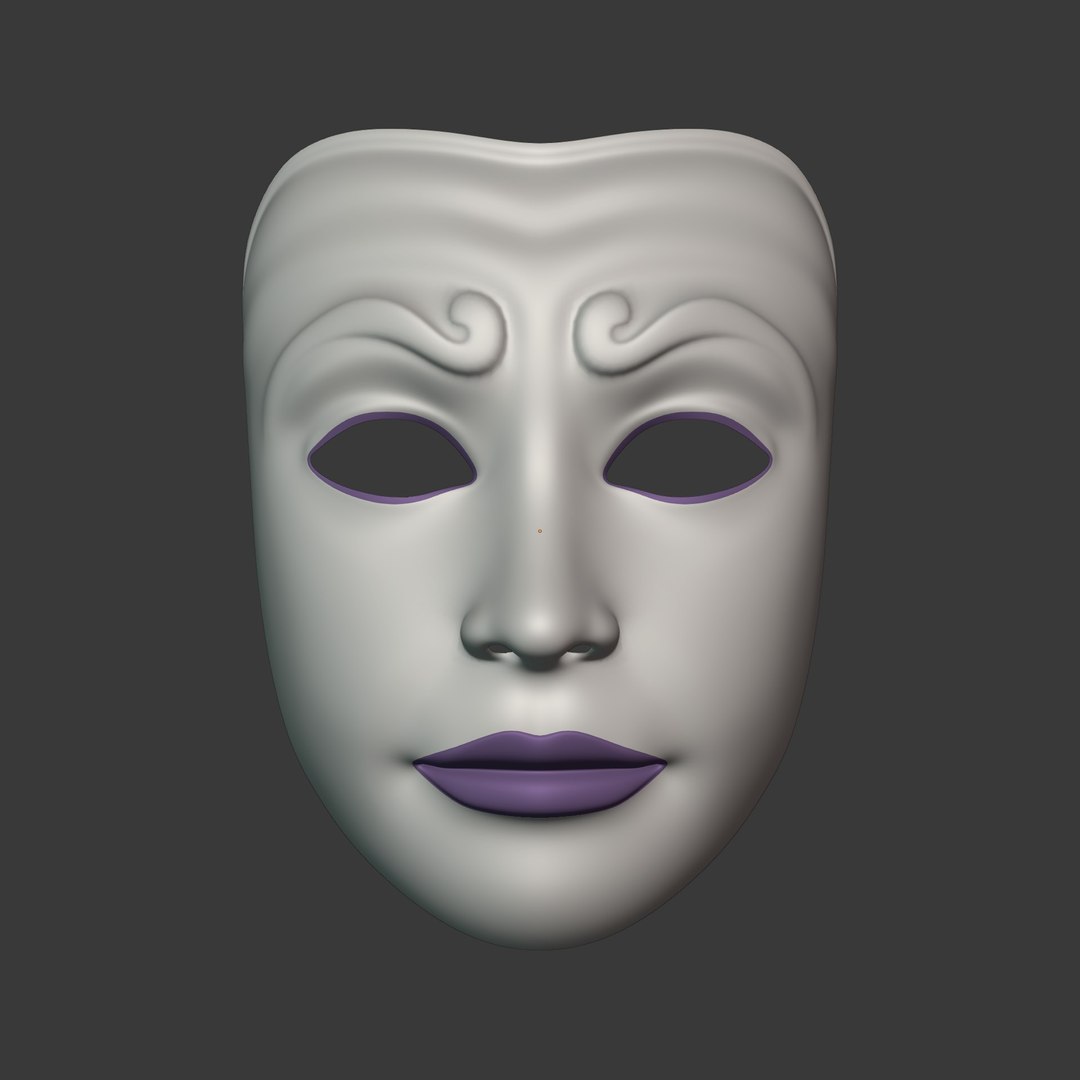 neutral theater mask 3D model https://p.turbosquid.com/ts-thumb/8T/MAERnJ/Fw/i2/jpg/1615288685/1920x1080/fit_q87/3394def182d26d6e365b7fe22401f84ba6979b67/i2.jpg