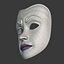 Maschera femminile neutra del teatro