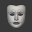 Maschera femminile neutra del teatro