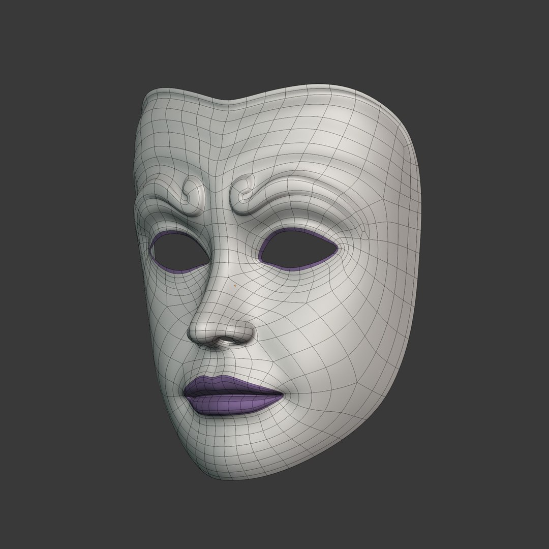 neutral theater mask 3D model https://p.turbosquid.com/ts-thumb/8T/MAERnJ/r6/i7/jpg/1615288702/1920x1080/fit_q87/aa60a4c878ca15b6dc2049c3ce0359788b2b84a4/i7.jpg