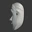 Maschera femminile neutra del teatro