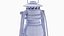 Lampa naftowa Low Poly Model 3D 02