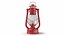Lampa naftowa Low Poly Model 3D 02