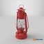 Lampa naftowa Low Poly Model 3D 02