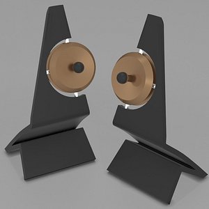 3d model klang speakers