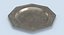 Pewter Dishware Plate 01